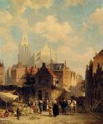 unknow artist European city landscape, street landsacpe, construction, frontstore, building and architecture. 311 oil painting picture wholesale